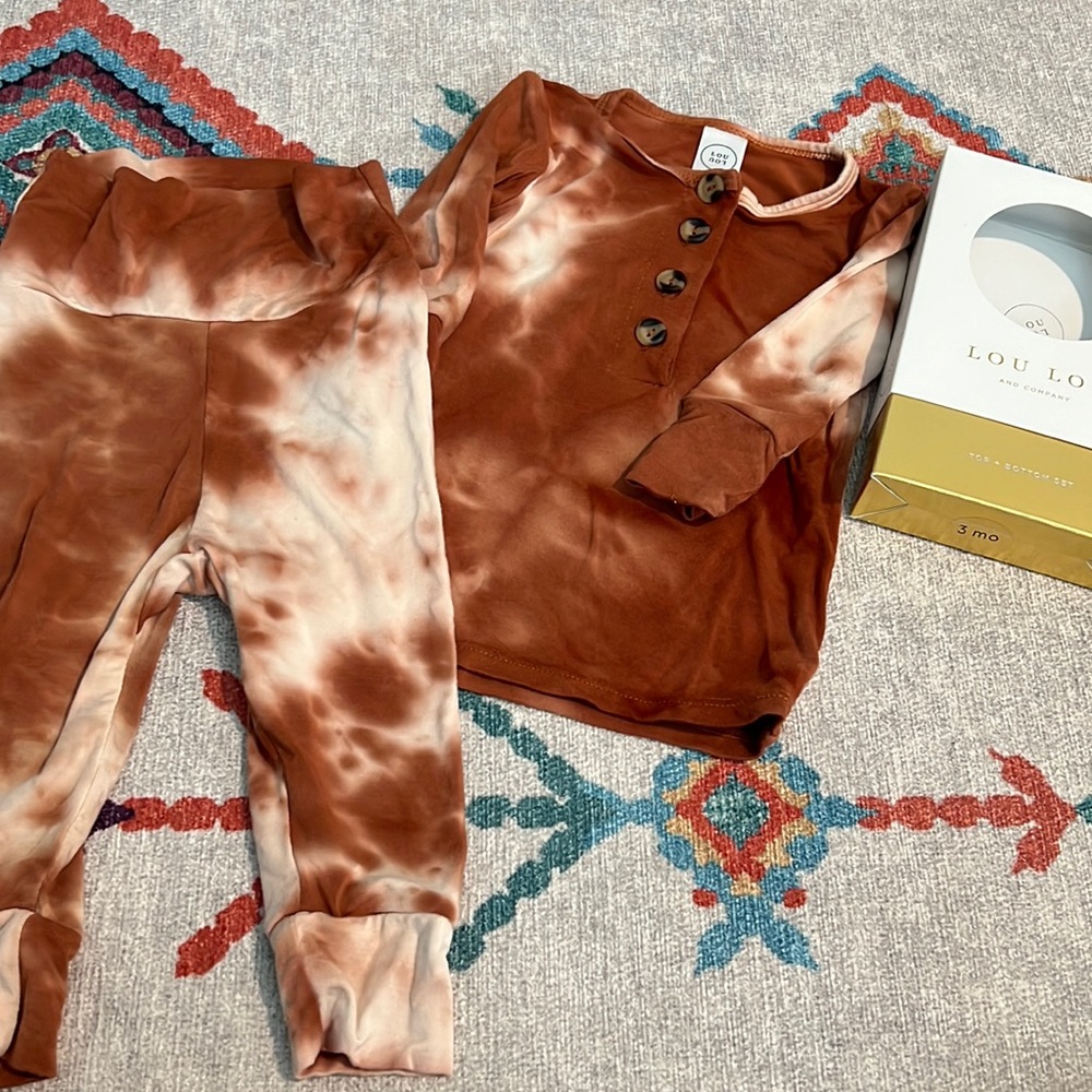 Lou Lou & Co Set Tie Dye 3-6 Months